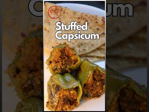 Stuffed Capsicum Recipe I Bharwa Shimla Mirchi #viral #recipe #shorts