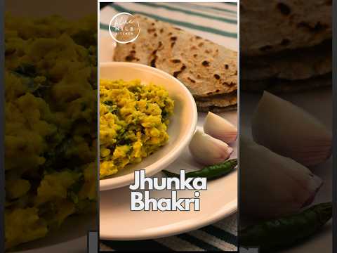 Jhunka Bhakri Recipe #viral #cooking #shorts